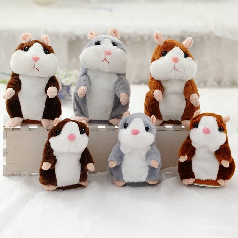 Talking Hamster Plush Toy with Sound Record