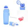 BPA FREE Food Grade 600ML Foldable Water Bottles FDA