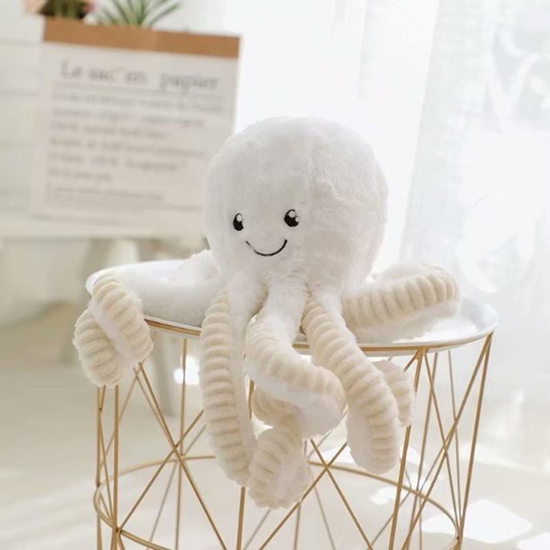 76973 vns0om New 18Cm Simulation Octopus Soft Plush Doll Cute Animal Series