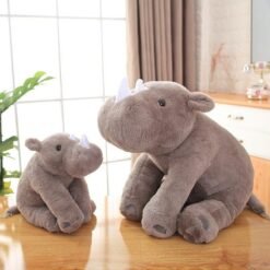 Rhino Plush Soft Toy Stuffed Animal By Wild Republe