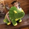 Creative Big Plush Soft Triceratops Stegosaurus Toy Dinosaur 40-100cm