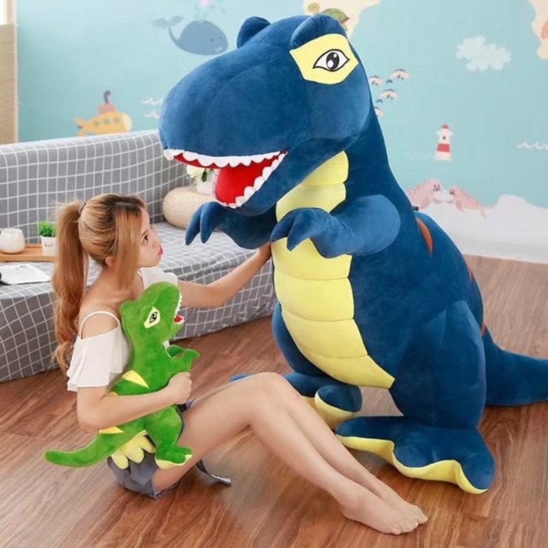 Cartoon Dinosaur Plush Toys Hobbies Huge Tyrannosaurus Rex 60cm/90cm