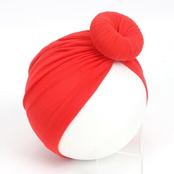 83911 u3qojx Baby donut soft turban cap