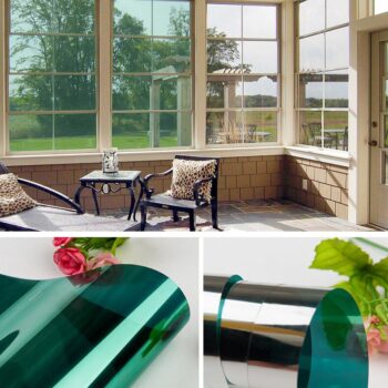 72607 6958f7 40/50/60/70/80 *200/500 CM one way mirror window film self adhesive glass stickers