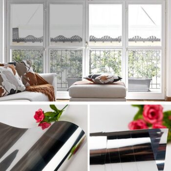 72607 73c91f 40/50/60/70/80 *200/500 CM one way mirror window film self adhesive glass stickers