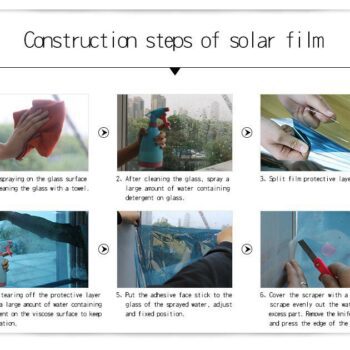 72607 ce7959 40/50/60/70/80 *200/500 CM one way mirror window film self adhesive glass stickers