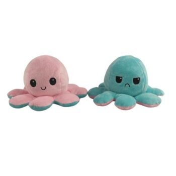 76827 34b1e7 Reversible Flip Octopus Stuffed Plush Doll Soft