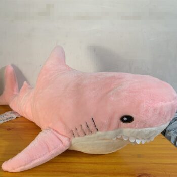 77109 3c0002 Ins 15/45/60cm Giant Shark Plush Stuffed Toy Soft Speelgoed
