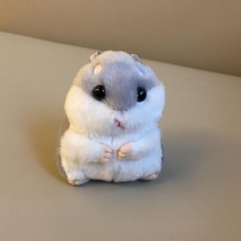 77137 7c8695 10cm Cute Plush Toys New cute soft plush hamster doll jewelry