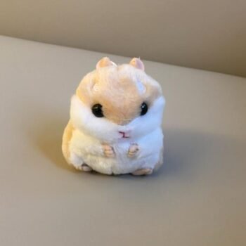 77137 7ceec5 10cm Cute Plush Toys New cute soft plush hamster doll jewelry