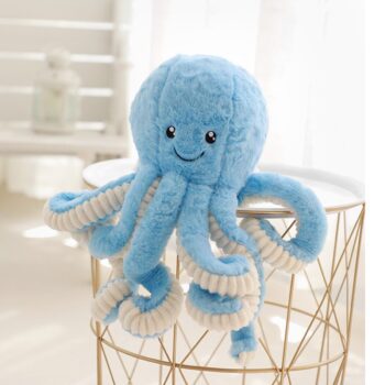 77151 173603 Cute Octopus Plush Stuffed Toys Lovely Soft Home Accessories Pillow Sea Creative