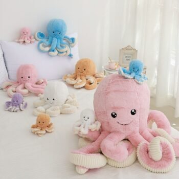 77151 50af49 Cute Octopus Plush Stuffed Toys Lovely Soft Home Accessories Pillow Sea Creative