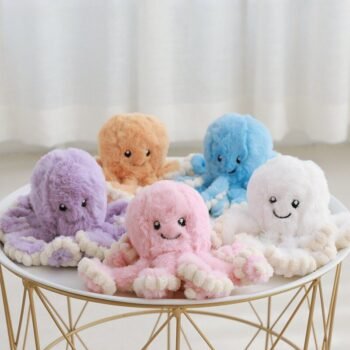 77151 db1e03 Cute Octopus Plush Stuffed Toys Lovely Soft Home Accessories Pillow Sea Creative