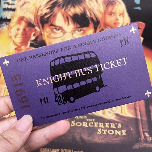 1 Pcs Bus Ticket