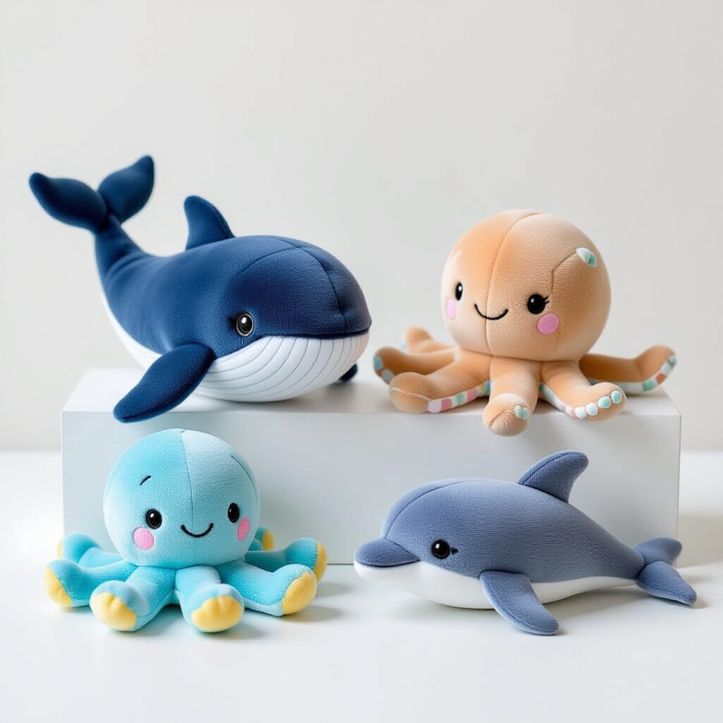 Sea Animals Plushies