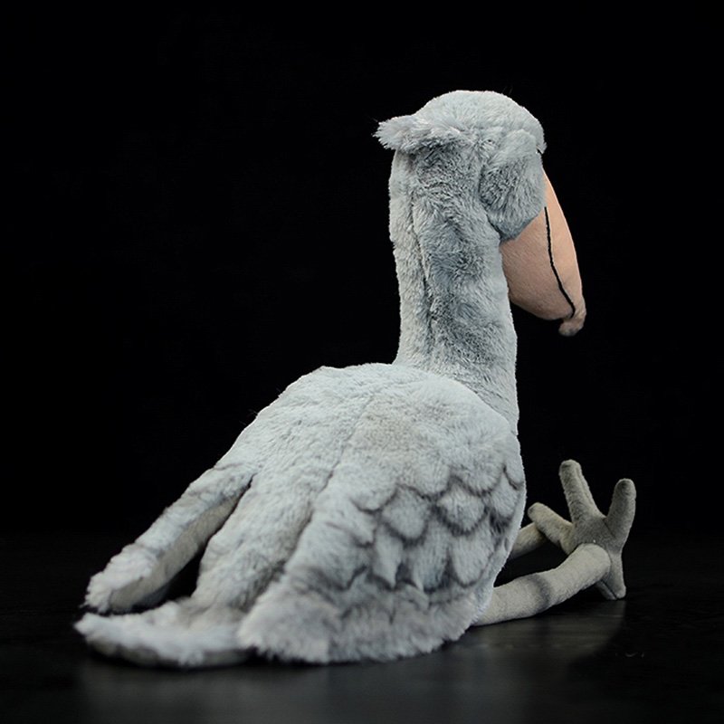 Realistic Shoebill Stork Plush Toy – Whale-Headed Bird Stuffed Animal 45cm - Image 5