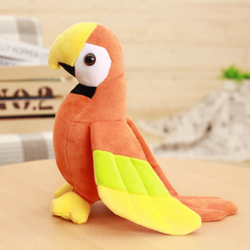 Cute Lifelike Rio Macaw Parrot Plush Toy – Tropical Bird Stuffed Animal (25cm) - Image 4