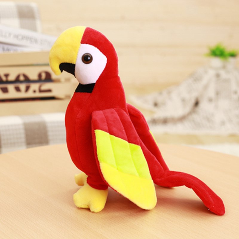 Cute Lifelike Rio Macaw Parrot Plush Toy – Tropical Bird Stuffed Animal (25cm) - Image 5