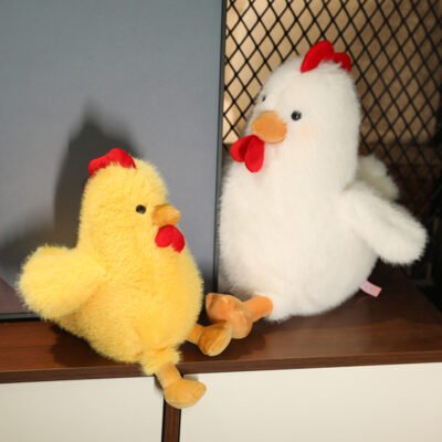 Cute Round Chicken Plush Toy