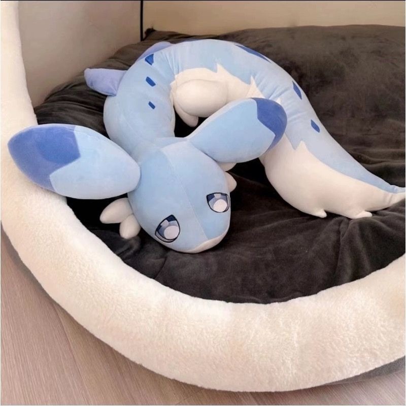 Giant Ice Dragon Ferret Plush Body Pillow - Image 3