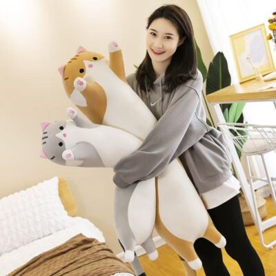 Long Cat Plush Body Pillow